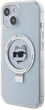 Панель Karl Lagerfeld Ring Stand Choupette Head MagSafe для Apple iPhone 15 Plus/14 Plus White (KLHMP15MHMRSCHH) - зображення 1