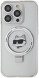 Etui Karl Lagerfeld Ring Stand Choupette Head MagSafe do Apple iPhone 15 Pro White (KLHMP15LHMRSCHH) - obraz 3