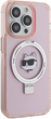 Etui Karl Lagerfeld Ring Stand Choupette Head MagSafe do Apple iPhone 15 Pro Max Pink (KLHMP15XHMRSCHP) - obraz 4
