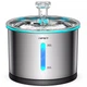 Фонтан-поїлка для котів і собак NPET WF210 1.5L з нержавіючої сталі з підсвіткою (112-METAL) - зображення 2