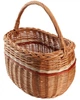 Кошик плетений для покупок Kadax Anfo 44 x 26 см Натуральний K9563 (5903699489512) - зображення 1