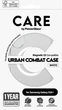 Панель CARE by Panzer Glass Flagship Case Urban Combat Case Transparent w. White Qi для Samsung Galaxy S25 Plus Transparent-White (CRRFUWQG37942) - зображення 4