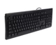 Клавiатура A4tech KR-83 Black - зображення 2