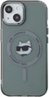 Панель Karl Lagerfeld IML Metal Choupette Head MagSafe do Apple iPhone 15 Black (KLHMP15SHLSCHK) - зображення 3