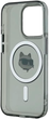 Панель Karl Lagerfeld IML Metal Choupette Head MagSafe do Apple iPhone 15 Pro Black (KLHMP15LHLSCHK) - зображення 4