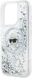 Панель Karl Lagerfeld Liquid Glitter Karl Head Magsafe do Apple iPhone 15 Pro Transparent (KLHMP15LLGKISGH) - зображення 6