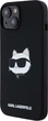 Etui plecki Karl Lagerfeld Silicone Choupette Head MagSafe do Apple iPhone 15 Plus / 14 Plus Black (3666339257279) - obraz 2