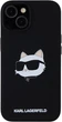 Etui plecki Karl Lagerfeld Silicone Choupette Head MagSafe do Apple iPhone 15 Plus / 14 Plus Black (3666339257279) - obraz 3