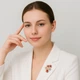 Брошь BROCHE бижутерия Цветы Подсолнухи в вазе красная BRBF115114 - изображение 2