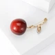 Брошь BROCHE бижутерия Фрукты Вишня красная BRBF115160 - изображение 2