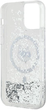 Панель Karl Lagerfeld Liquid Glitter Choupette Head Magsafe для Apple iPhone 12/12 Pro Transparent (KLHMP12MLGCHSGH) - зображення 7