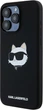 Etui plecki Karl Lagerfeld Silicone Choupette Head MagSafe do Apple iPhone 15 Pro Black (3666339257286) - obraz 2