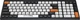 Клавиатура беспроводная OfficePro SK985BO Bluetooth/Wireless Black/White - изображение 2