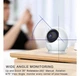 Відеоняня Baby Monitor ABM100, монітор 4.3", поворотна камера 360°, двосторонній аудіозв’язок, нічне бачення - зображення 7