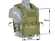 Штурмовая плитоноска Buckle Up Assault Plate Carrier Laser-Cut с подсумоком под магазины – Олива (Olive) [8FIELDS] - изображение 3