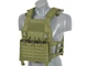 Штурмовая плитоноска Buckle Up Assault Plate Carrier Laser-Cut с подсумоком под магазины – Олива (Olive) [8FIELDS] - изображение 7