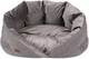 Legowisko dla psów Amiplay Siena Kokon S Szare (5907563298859) - obraz 1