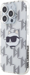 Etui Karl Lagerfeld IML Choupette Head & Monogram do Apple iPhone 15 Pro Max Transparent (KLHCP15XHKLPCHT) - obraz 1