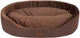 Legowisko dla psów Amiplay Siena owalne L Brązowe (5907563299221) - obraz 1