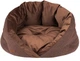 Legowisko dla psów Amiplay Siena Kokon M Brązowe (5907563298927) - obraz 1