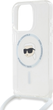 Панель Karl Lagerfeld Crossbody IML Karl Head Magsafe для Apple iPhone 15 Pro  Max Transparent (KLHMP15XHCKHNT) - зображення 5