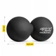 Массажный мяч двойной 4FIZJO Lacrosse Double Ball 6.5 x 13.5 см Black (P-5907222931226) - изображение 2