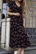 Жіноча лляна сукня в гілочки LadyLike 44 Чорний (ll2085356890381) - изображение 1