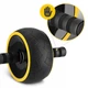 Ролик (гімнастичне колесо) для преса 4FIZJO Ab Wheel XL Black/Yellow (P-5907739314444) - зображення 9