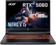 Ноутбук Acer Nitro V 16 AI ANV16-42-R235 (NH.U1GEU.002) Shale Black / 16" IPS WUXGA 180 Гц / AMD Ryzen 5 240 / RAM 16 ГБ / SSD 512 ГБ / RTX 5060, 8 ГБ / LAN - зображення 1