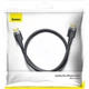 Кабель Baseus Cafule HDMI - HDMI, 1м, Black (CADKLF-E01) - зображення 3