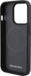 Etui Mercedes-Benz Smooth Leather MagSafe do Apple iPhone 15 Pro Black (MEHMP15L23RCMK) - obraz 7