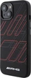 Etui AMG Silicone Large Rhombuses Pattern MagSafe do Apple iPhone 15/14/13 Black (AMHMP15S23SSPK) - obraz 2
