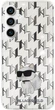 Etui Karl Lagerfeld Monogram Choupette do Samsung Galaxy S23 FE Transparent (KLHCS23FEHNCMKLT) - obraz 3