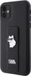 Панель Karl Lagerfeld Gripstand Saffiano Choupette Pin для Apple iPhone 15 Plus/14 Plus Black (KLHCP15MGSACHPK) - зображення 2