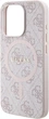 Панель Guess 4G Collection Leather Metal Logo MagSafe для Apple iPhone 15 Pro Max Pink (GUHMP15XG4GFRP) - зображення 6