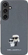 Etui Karl Lagerfeld Saffiano Karl&Choupette Metal Pin do Samsung Galaxy S24 Plus Grey (KLHCS24MPSAKCMPG) - obraz 3
