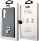 Etui Karl Lagerfeld Saffiano Karl&Choupette Metal Pin do Samsung Galaxy S24 Plus Grey (KLHCS24MPSAKCMPG) - obraz 8
