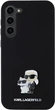 Панель Karl Lagerfeld Silicone Karl&Choupette Metal Pin для Samsung Galaxy S23 Plus Black (KLHCS23MSMHKCNPK) - зображення 3