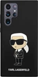 Etui Karl Lagerfeld Silicone Ikonik do Samsung Galaxy S24 Ultra Black (KLHCS24LSNIKBCK) - obraz 3