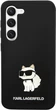 Etui Karl Lagerfeld Silicone Choupette do Samsung Galaxy S24 Black (KLHCS24SSNCHBCK) - obraz 3