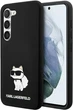 Etui Karl Lagerfeld Silicone Choupette do Samsung Galaxy S24 Plus Black (KLHCS24MSNCHBCK) - obraz 1