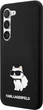 Etui Karl Lagerfeld Silicone Choupette do Samsung Galaxy S24 Plus Black (KLHCS24MSNCHBCK) - obraz 2