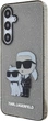 Etui Karl Lagerfeld Glitter Karl&Choupette do Samsung Galaxy S24 Plus Black (KLHCS24MHNKCTGK) - obraz 2