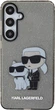 Etui Karl Lagerfeld Glitter Karl&Choupette do Samsung Galaxy S24 Plus Black (KLHCS24MHNKCTGK) - obraz 3
