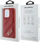 Панель Karl Lagerfeld Diagonal Quilted Script для Apple iPhone 15 Pro Max Red (KLHCP15XPQDSMGR) - зображення 8