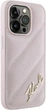 Панель Karl Lagerfeld Diagonal Quilted Script для Apple iPhone 14 Pro Pink (KLHCP14LPQDSMGP) - зображення 4