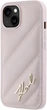 Панель Karl Lagerfeld Diagonal Quilted Script для Apple iPhone 15 Plus/14 Plus Pink (KLHCP15MPQDSMGP) - зображення 2