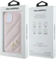 Панель Karl Lagerfeld Diagonal Quilted Script для Apple iPhone 15 Plus/14 Plus Pink (KLHCP15MPQDSMGP) - зображення 8