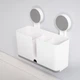 Набір аксесуарів для ванної кімнати MBM MY HOME MVM-MH-11 WHITE/GRAY білий/сірий - зображення 10