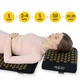 Коврик акупунктурный с подушкой 4FIZJO Ergo Mat Аппликатор Кузнецова Black/Gold (P-5907739313881) - изображение 4